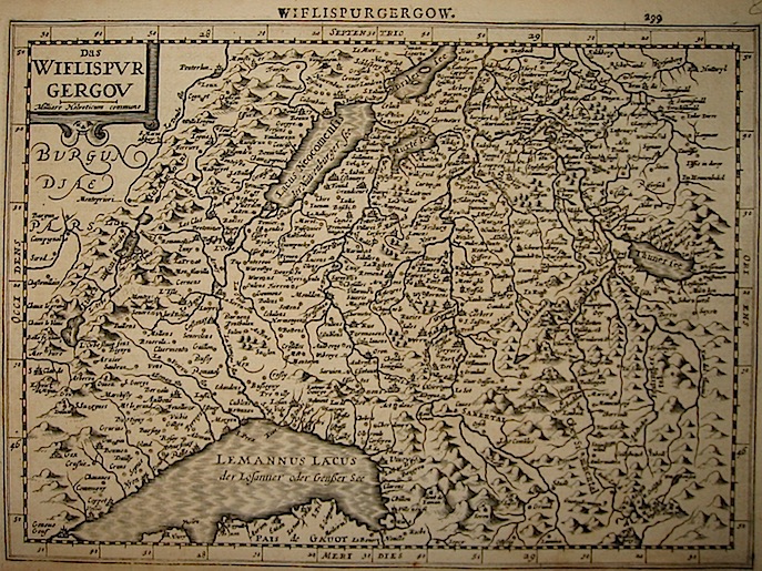 Mercator Gerard - Hondius Jodocus Das Wiflispurgergov 1630 Amsterdam 